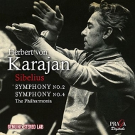 Symphonies Nos.2, 4 : Herbert von Karajan / Philharmonia (1960, 1953)