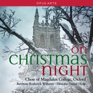 ꥹޥ/On Christmas Night Roderick Williams(Br) D. hyde / Oxford Magdalen College Cho
