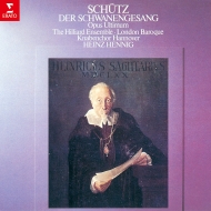 シュッツ(1585-1672)/Schwanengesang： Hennig / Hilliard Ensemble London Baroque