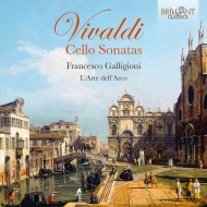 ヴィヴァルディ（1678-1741）/Cello Sonatas： Galligioni(Vc) L'arte Dell'arco