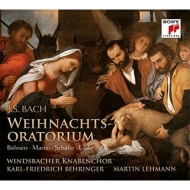 Хåϡ1685-1750/Weihnachts-oratorium Behringer / M. lehman / Windsbacher Knabenchor Deutsche Kammervi