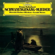 シューベルト（1797-1828）/Schwanengesang： F-dieskau(Br) G. moore(P) (1972) +lieder