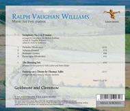 ヴォーン・ウィリアムズ（1872-1958）/(Piano Duo)sym 5 Tallis Fantasia The Running Set： Goldstone ＆ Clemmow