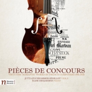 Viola Classical/Puchhammer-sedillot Pieces De Concours-virtuosic Romantic Works French Composers 19