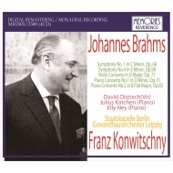Symphonies Nos.1, 4, Piano Concertos, Violin Concerto : Franz Konwitschny / Gewandhaus Orchestra, Staatskapelle Berlin, Katchen, Elly Ney(P)Oistrakh(Vn)(4CD)