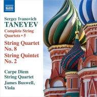 ͡ա1856-1915/String Quartet 8 String Quintet 2  Carpe Diem Sq Buswell(Va)