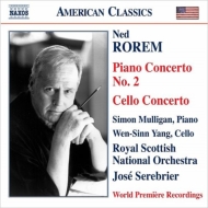 ࡢͥå(1923-)/Piano Concerto 2 Cello Concerto Mulligan(P) Wen-sinn Yang(Vc) Serebrier / Royal S