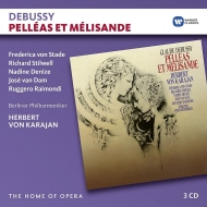 Pelleas et Melisande : Herbert von Karajan / Berlin Philharmonic, Frederica von Stade, Jose van Dam, Richard Stilwell, etc (1978 Stereo)(3CD)