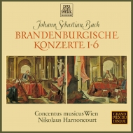Хåϡ1685-1750/Brandenburg Concerto 1-6  Harnoncourt / Cmw (1964)