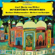 ウェーバー（1786-1826）/Overtures： Karajan / Bpo (Uhqcd) (Ltd)