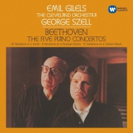 Complete Piano Concertos, Variations : Emil Gilels(P)George Szell / Cleveland Orchestra (3CD)