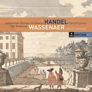 Handel Concerti Grossi Op.6 (Selections), Wassenaer(Pergolesi): Ton Koopman / Amsterdam Baroque Orchestra (2CD)