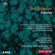 ߥåȡ1928-2010/Concertos Miilmann(Fl) Palmquist(Hr) Bjorn-larsen(Tub) O. schmidt / Danish Nati