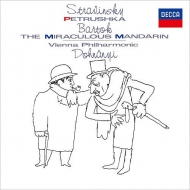 Stravinsky Petrouchka, Bartok Miraculous Mandarin : Christoph von Dohnanyi / Vienna Philharmonic
