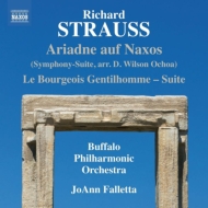 ȥ饦ҥȡ1864-1949/Ariadne Auf Naxos Symphony-suite Le Bourgeois Gentilhomme Falletta / Buffa