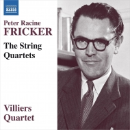 フリッカー、ピーター・ラシーン（1920-1990）/String Quartet 1 2 3 Etc： Villiers Q