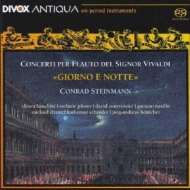 ǥ1678-1741/Giorno E Notte-recorder Concertos Steinmann(Rec) Banchini / Ensemble 415 (Hyb)