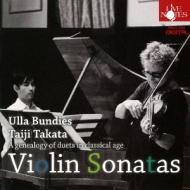 ヴァイオリン作品集/C. p.e. bach Haydn Mozart： Violin Sonatas： Bundies(Vn) 高田泰治(Cemb Fp)
