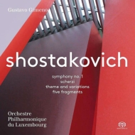 Symphony No.1, Short Works : Gustavo Gimeno / Luxembourg Philharmonic (Hybrid)
