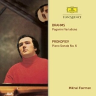 ֥顼ॹ1833-1897/Paganini Variations Faerman(P) +prokofiev Piano Sonata 6