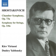 祹1906-1975/Chamber Symphony Op 73a 118a  Yablonsky / Kiev Virtuosi