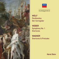 Horst Stein / Orchestre de la Suisse Romande, Vienna Philharmonic : Wolf, Weber, Wagner Orchestral Works (2CD)