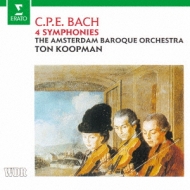 ХåϡC. P.E.1714-1788/Symphonies Wq 183  Koopman / Amsterdam Baroque O