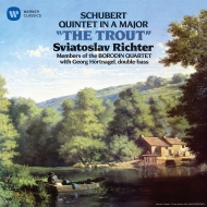 シューベルト（1797-1828）/Piano Quintet： S. richter(P) Borodin Q Hartnagel(Cb) (Uhqcd)