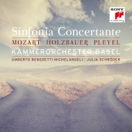 Mozart Sinfonia Concertante K.297b, Pleyel, Holzbauer : U.B.Michelangeli / Basel Chamber Orchestra