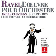 ラヴェル（1875-1937）/Orchestral Works Vol.1： Cluytens / Paris Conservatory O