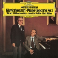 ブラームス（1833-1897）/Piano Concerto 1 ： Pollini(P) Bohm / Vpo (Ltd)