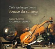 ʡƥ֥c.1645-c.1710/Violin Sonatas Letzbor / Ars Antiqua Austria