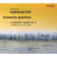 サンマルティーニ、ジュゼッペ（c.1693-1750）/Concerti Grossi Op 5 Etc： Kiefer / Capriccio Baroque O Melicharek(Ob)