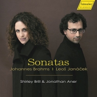 Brahms Clarinet Sonatas Nos.1, 2, Janacek (Clarinet)Violin Sonata : Shirley Brill(Cl)Aner(P)