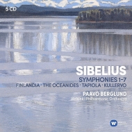 シベリウス（1865-1957）/Comp. symphonies： Berglund / Helsinki Po +orch. works (Ltd)