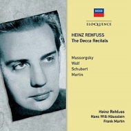 Bariton ＆ Bass Collection/Heinz Rehfuss： The Decca Recitals