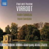 ɡݡ1857-1941/Violin Sonata 1 2 3  Kuppel(Vn) W. manz(P) +viardot-garcia