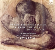 ペルゴレージ (1710-1736)/Stabat Mater： D. bates / La Nuova Musica L. crowe T. mead +j. s.bach： Cantata 54 17