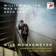 Walton Viola Concerto, Bruch Kol Nidrei, Romanze, A.Part : Monkemeyer(Vn)Poschner / Bamberg Symphony Orchestra