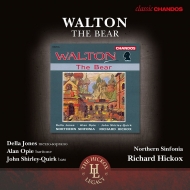 ウォルトン、ウィリアム（1902-1983）/The Bear： Hickox / Northern Sinfonia Opie D. jones Shirley-quirk