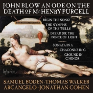 ブロウ、ジョン（1649?-1708）/An Ode On The Death Of Mr Henry Purcell： Boden T. walker(T) J. cohen / Arcangelo