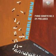 カバレフスキー（1904-1987）/Piano Sonata 3 Preludes： Bonfilio