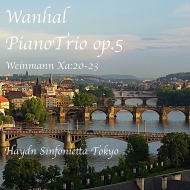 ヴァンハル (1739-1813)/Piano Trios Op 5 ： ハイドン・シンフォニエッタ・トウキョウ