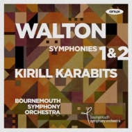 ウォルトン、ウィリアム（1902-1983）/Sym 1 2 ： Karabits / Bournmouth So