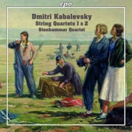 カバレフスキー（1904-1987）/String Quartet 1 2 ： Stenhammar Q