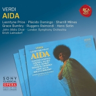 Aida : Leinsdorf / LSO, L.Price, Domingo, Milnes, Bumbry, Raimondi, Sotin, etc (1970 Stereo)(2CD)