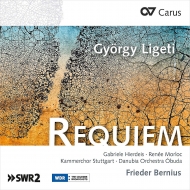 リゲティ、ジェルジ（1923-2006）/Requiem Lux Aeterna： Bernius / Obuda Danubia O Kammerchor Stuttgart Hierdeis M