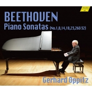 ベートーヴェン（1770-1827）/Piano Sonata 1 8 14 18 23 26 32 ： Oppitz