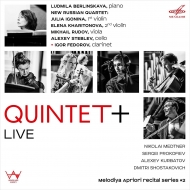 Shostakovich Piano Quintet, Medtner, Kurbatov, Prokofiev : Berlinskaya(P)New Russian Quartet