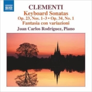 クレメンティ（1752-1832）/Piano Sonatas Op 23 Etc： J. c.rodriguez